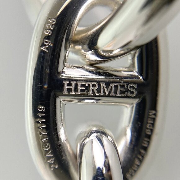 HERMES Chaine d'Ancre MM Silver Bracelet - Picture 12 of 15
